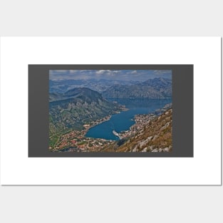 Bay of Kotor, Montenegro Posters and Art